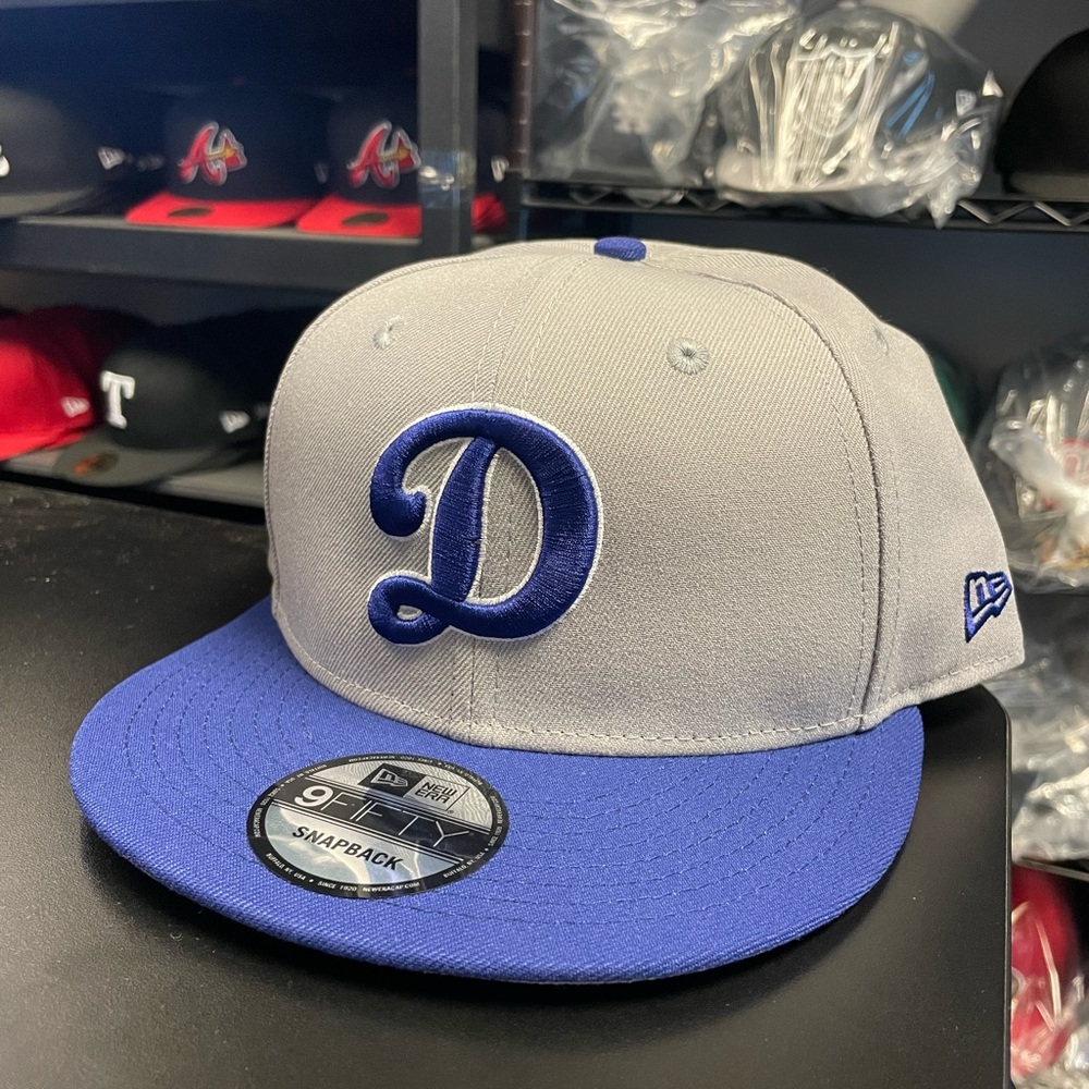 New Era - MLB Baseball Hat - Los Angeles Dodgers ‘D’ Logo 9FIFTY Snapback Cap - Picture 4 of 6